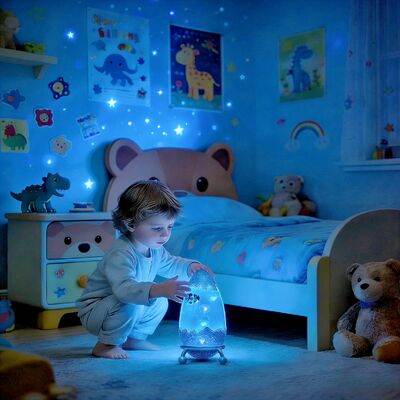 Buen precio Luz nocturna de medusa con forma de huevo de dinosaurio para niños - Lámpara de ambiente con cambio de color alimentada por USB, decoración de escritorio silenciosa y creativa y regalo para niños y niñas en línea