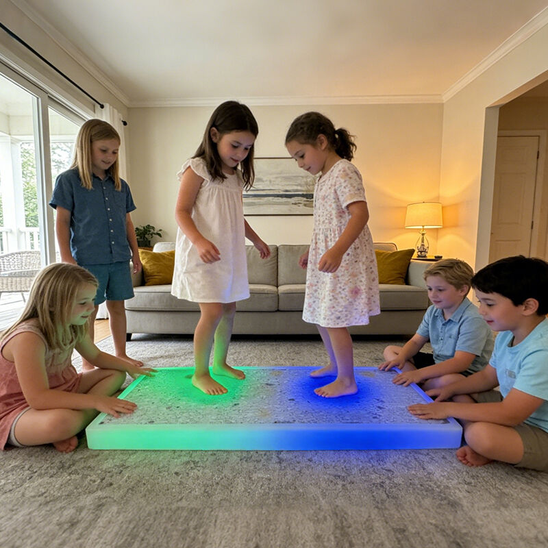 Interactive LED Sensory Floor Tiles for Autism Therapy & Play