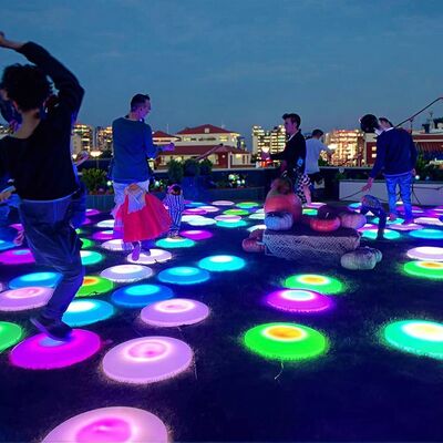 Prezzo buono Controllo tattile 4KG Luce da giardino a LED per esterni impermeabile Rotazione che cambia colore IP65 Dimmerabile Luce da palcoscenico professionale in linea