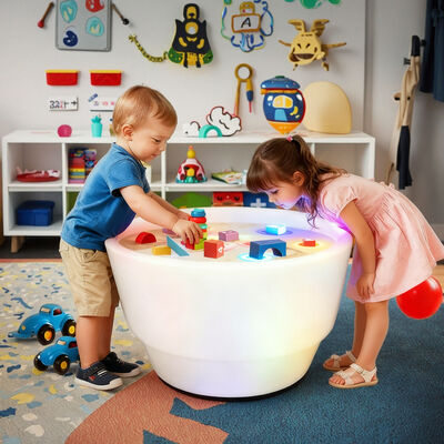 Guter Preis Sensorische Fidget-Tisch für intellektuelle Entwicklung, Kinder-Zeichentisch, Sandtisch zum Zeichnen, Sandkunst-Tisch, Spielzeug-Set für Kinder Online