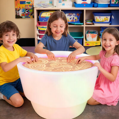 Buen precio Juguetes educativos de dibujo de pesca, arena que cambia de color y juegos LED impermeables para interiores/exteriores, venta al por mayor directa de fábrica en línea