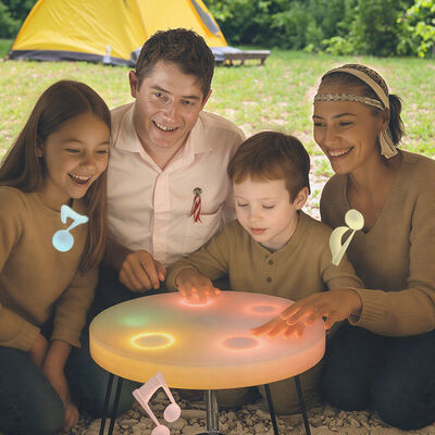 Guter Preis Multifunktionaler Camping-Sensor-Lichttisch Picknick-Aktivitätstisch Kinder Klapptische Berührung Farbwechsel Wasserdicht Online