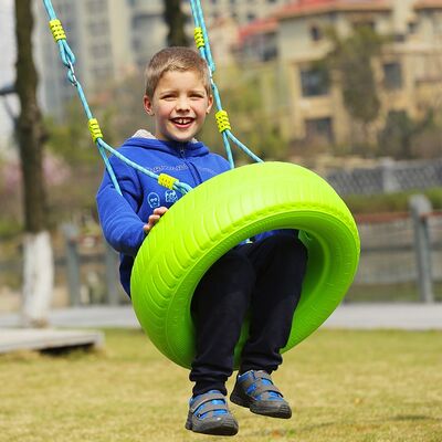 Buen precio Alta calidad resistente al agua libre de luz LED personalizado Patio de los niños swing de jardín en línea