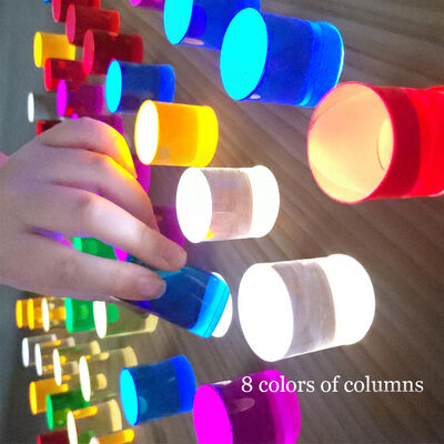 Led Activity Light Sensory LED Activity Light Panel with Colourful Pegs – Interactive DIY ...
