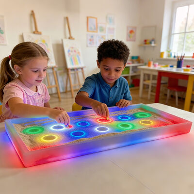 Kwaliteit Moderne interactieve LED-licht aanraaksensor educatief speelgoed PE-materiaal voor hand-oogcoördinatie Sensorisch spel voor slaapkamergebruik Fabriek
