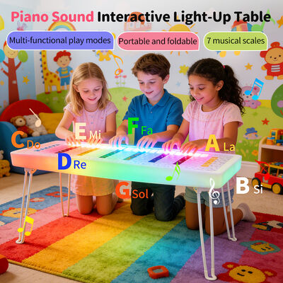 Prezzo buono Tavolino Pianoforte Interattivo Luminoso per Bambini in linea