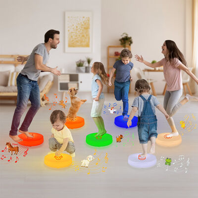 Chất lượng 2-in-1 Piano & Animal Sound LED Floor Tile Đồ chơi cảm giác chạm cho tự kỷ, liệu pháp ngôn ngữ nhà máy