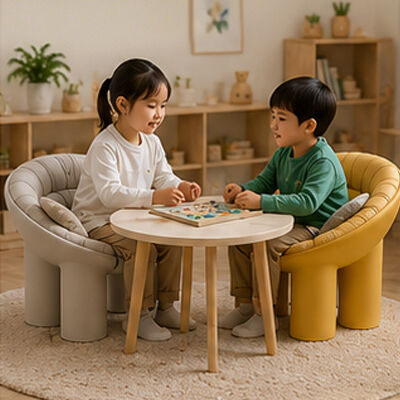 Quality Elephant Leg Kids Chair – Size M (3-6 Years), 7 Colors, PE Preschool Stool for Daycare & Classroom factory