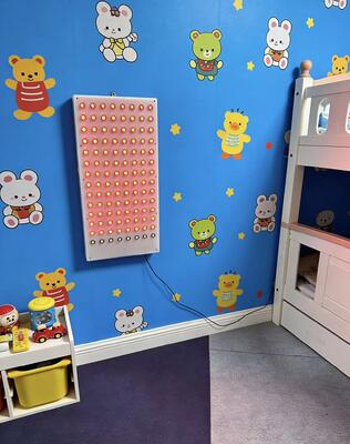 Led Room Learning Center Interactive LED Button Matrix Learning Wall | New Sensory Room ...